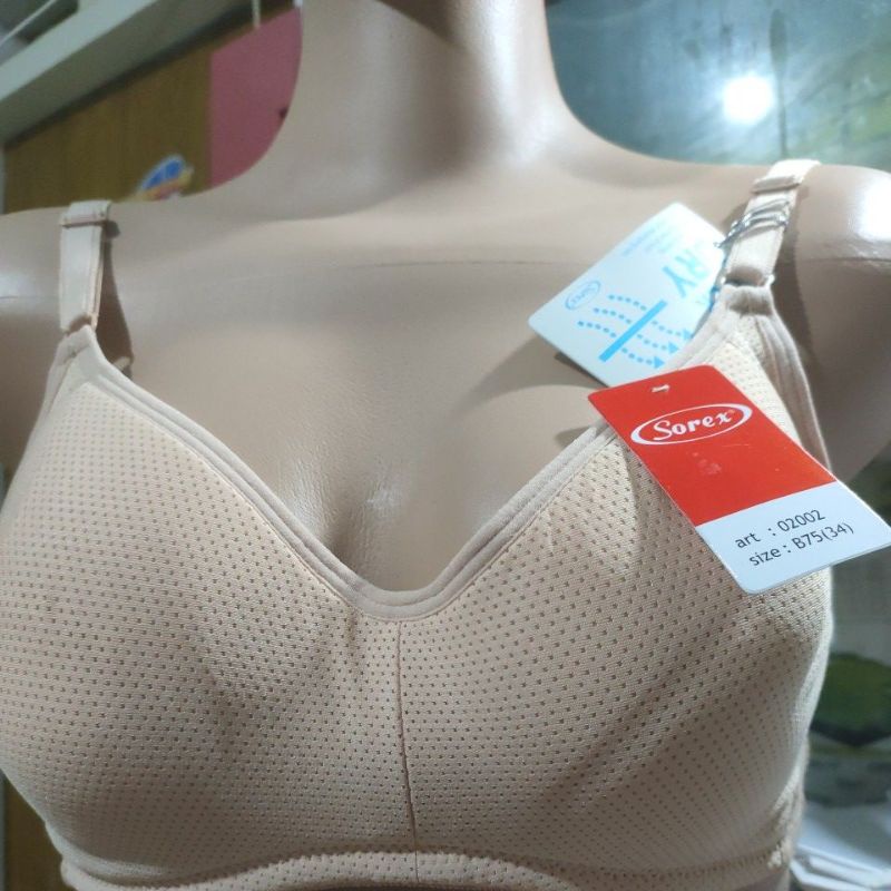 Bra Sorex 02002 (32-38) dan 02003 (34-40)