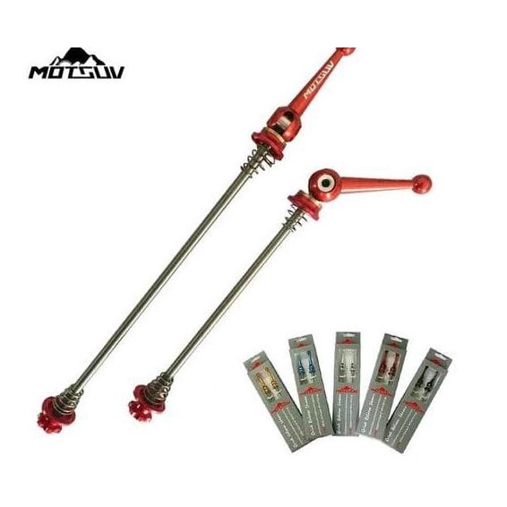 Qr Titanium Motsuv Hub Skewer As Quick Release Anodized Depan Belakang Terlaris