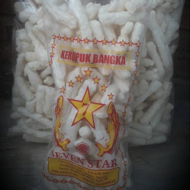 

Kerupuk bawang panjang