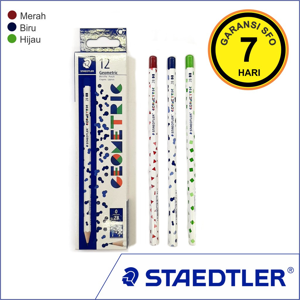 

Pensil Staedtler Geometric 2B (Original)
