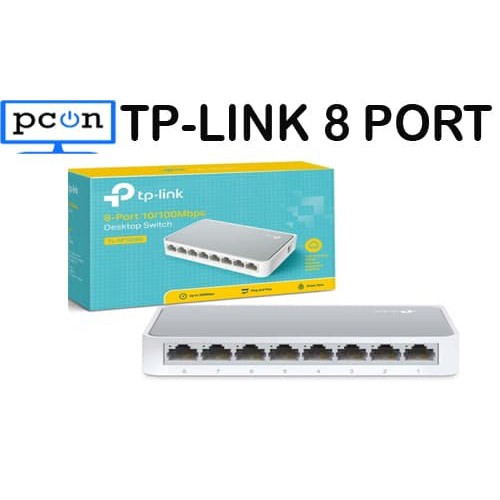 TPLINK TL SF1008D 8 Port 10  TP-LINK Switch Hub 8Port