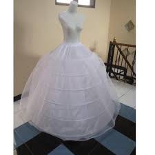 petticoat gaun ring 6 plus jala.