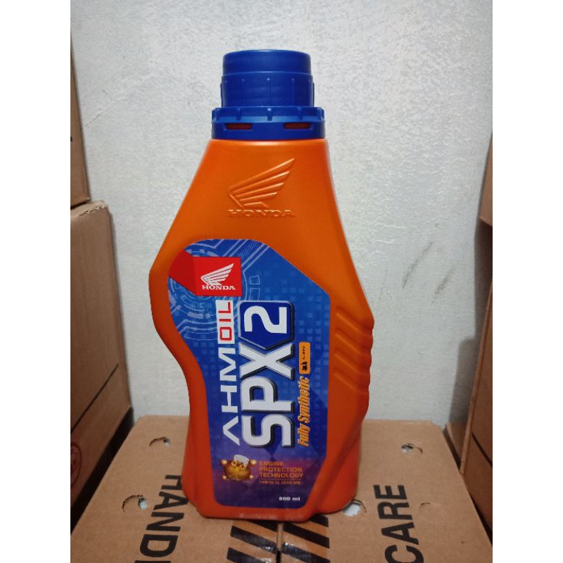 Oli Spx 2 Oli Mesin Matic SPX 2 ( Full Synthetic)  AHM Honda Original 800ml