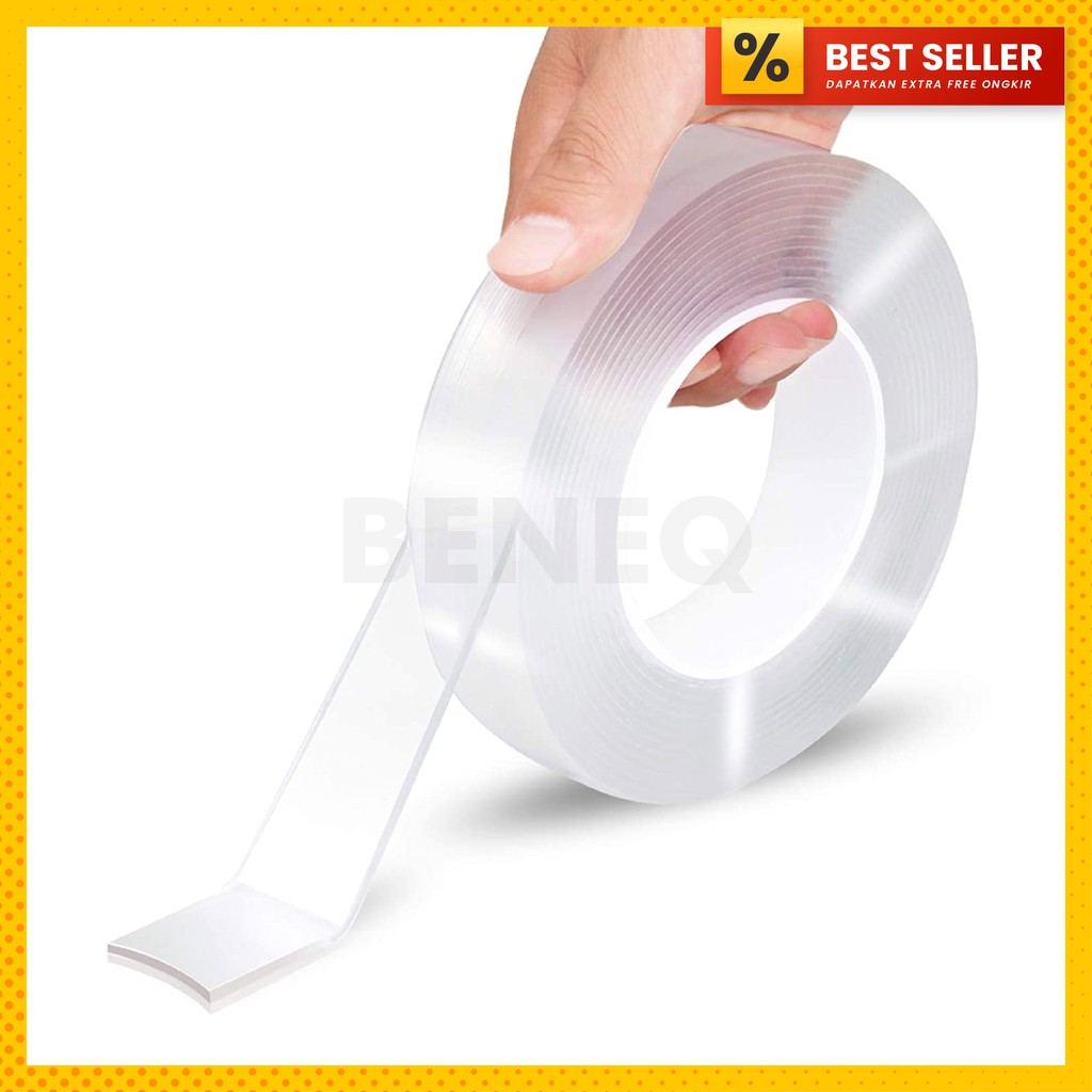 

Double Tape Transparant Panjang 3M