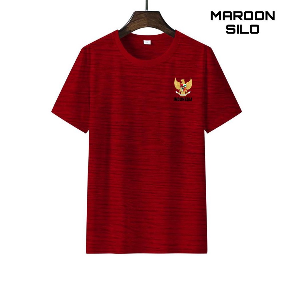 Koaspolos - Kaos seragam olahraga logo Garuda Indonesia | kaos polos Silo Dry Fit