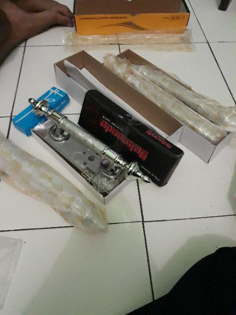 Handle Tarikan Pintu 35cm 2set+kunci Pelor Promo