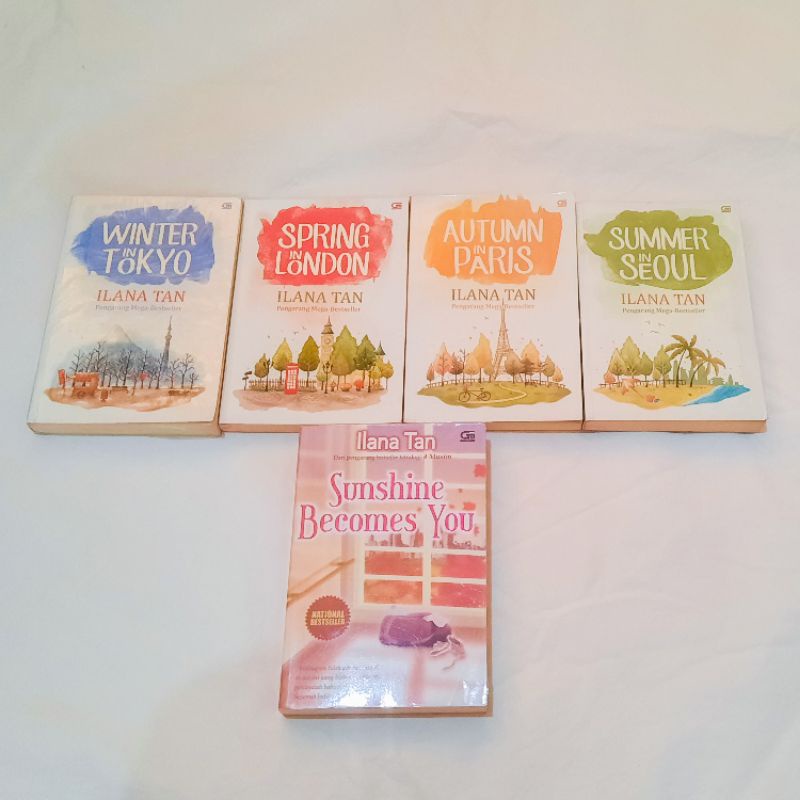 [PRELOVED] Buku novel original Gramedia by ILANA TAN