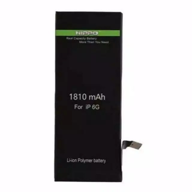 Hippo Baterai Batre  6 / 6G Hippo batre Original Battery  6 / Garansi Resmi