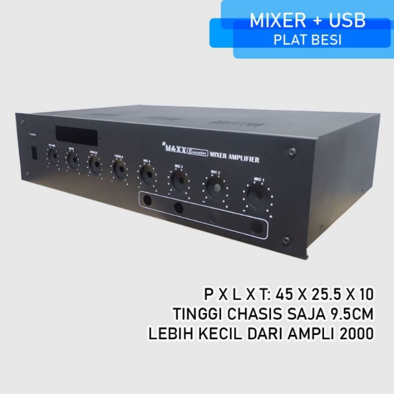 BOX AMPLIFIER TOA 4 MIC MIXER