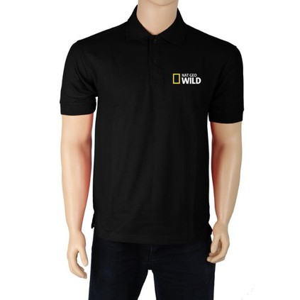 Polo shirt Kaos Polo Kerah Nat Geo Wild