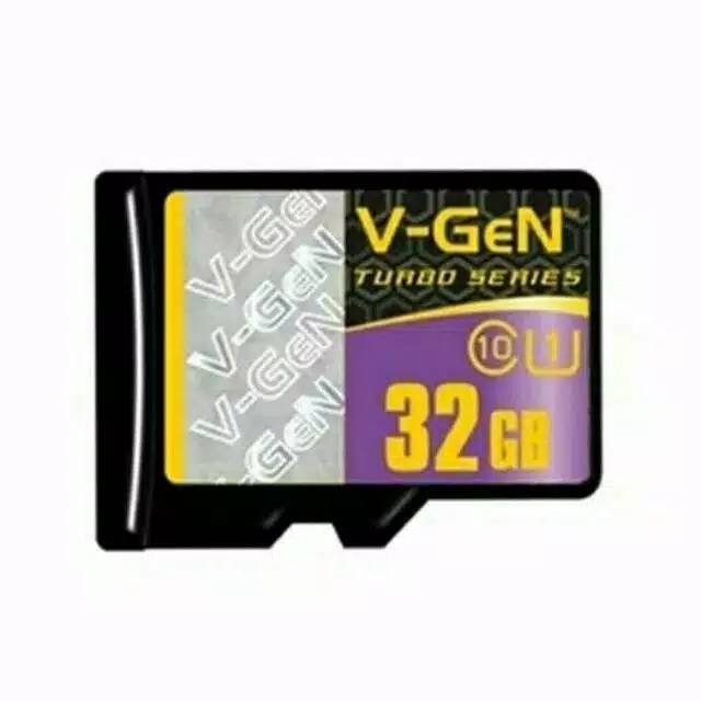 MICRO SD V-GEN MEMORY CARD VGEN 4GB 8GB 16GB 32GB 64GB 128GB MEMORI TURBO SERIES CLASS 10