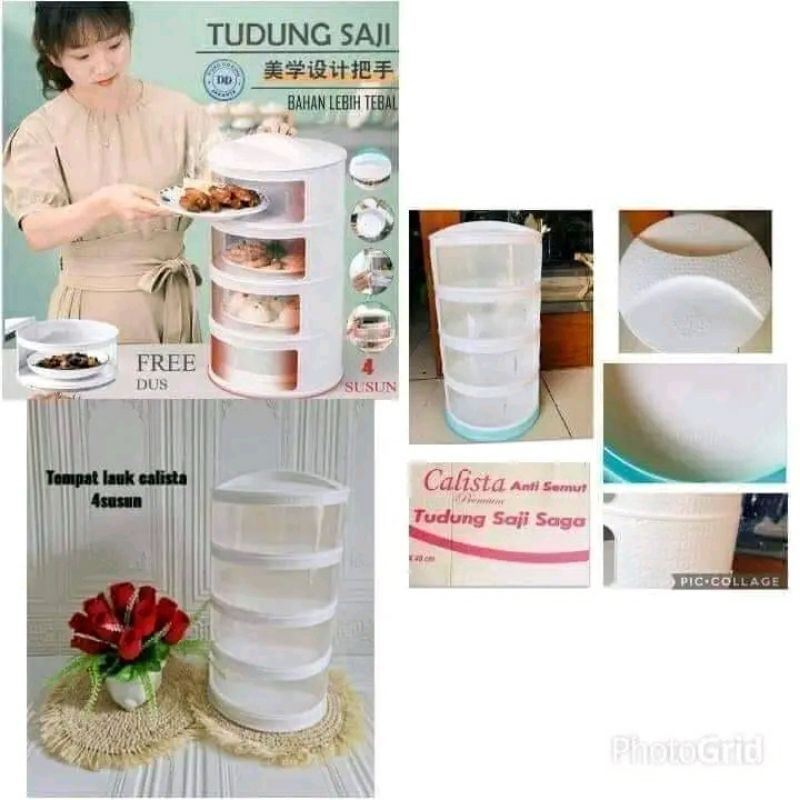 tudung saji 4 susun calista