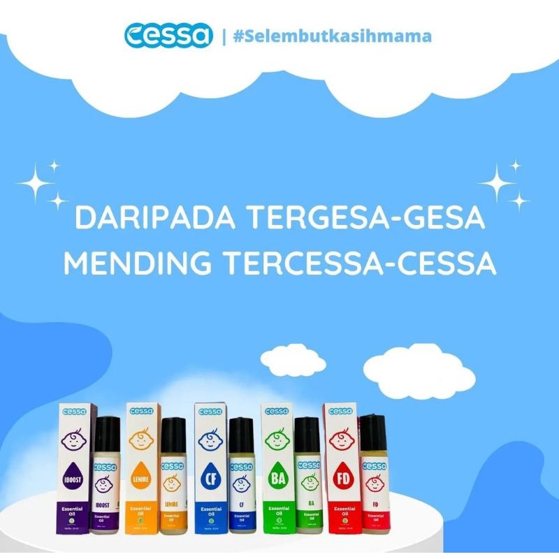 Cessa Essential Oil For Baby - Minyak Esensial Untuk Bayi