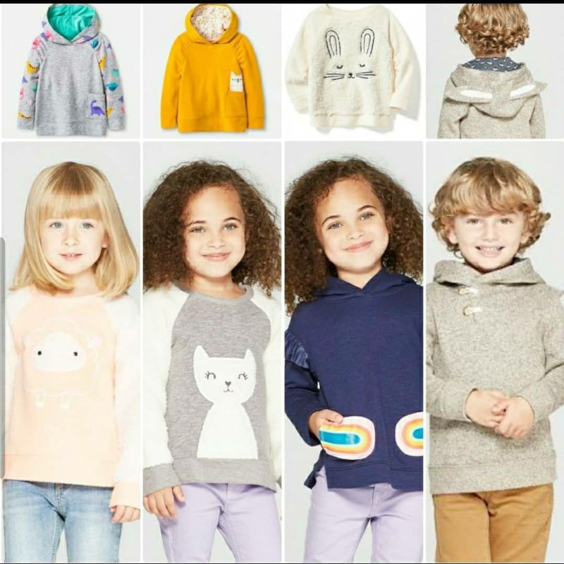 Sweater anak perempuan cnj