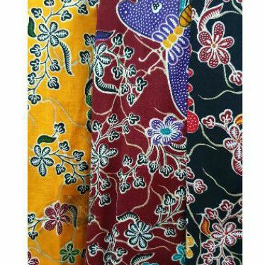 BATIK KATUN HALUS METERAN GAMIS LEBARAN SARIMBIT KELUARGA