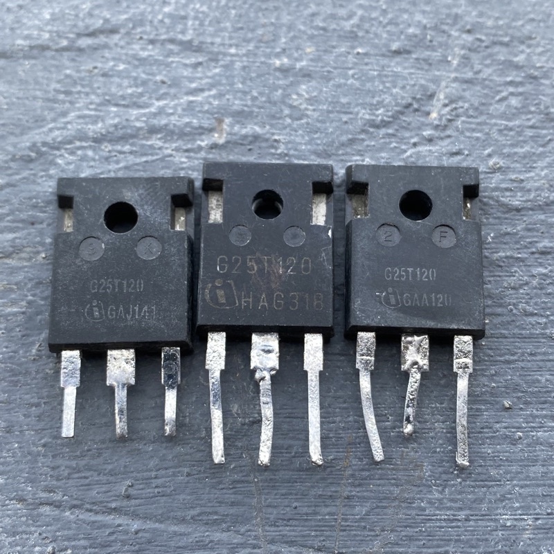 IGBT 25A 1200volt G25T120 cabutan original