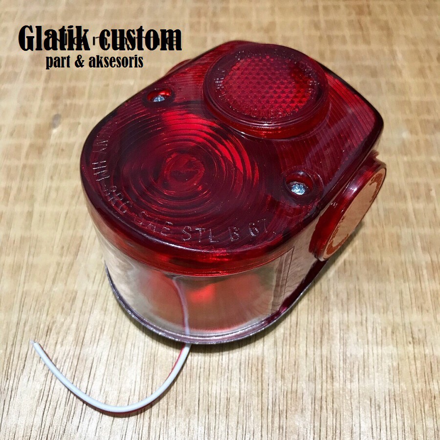 Lampu belakang stoplamp honda c70 st70 xl125