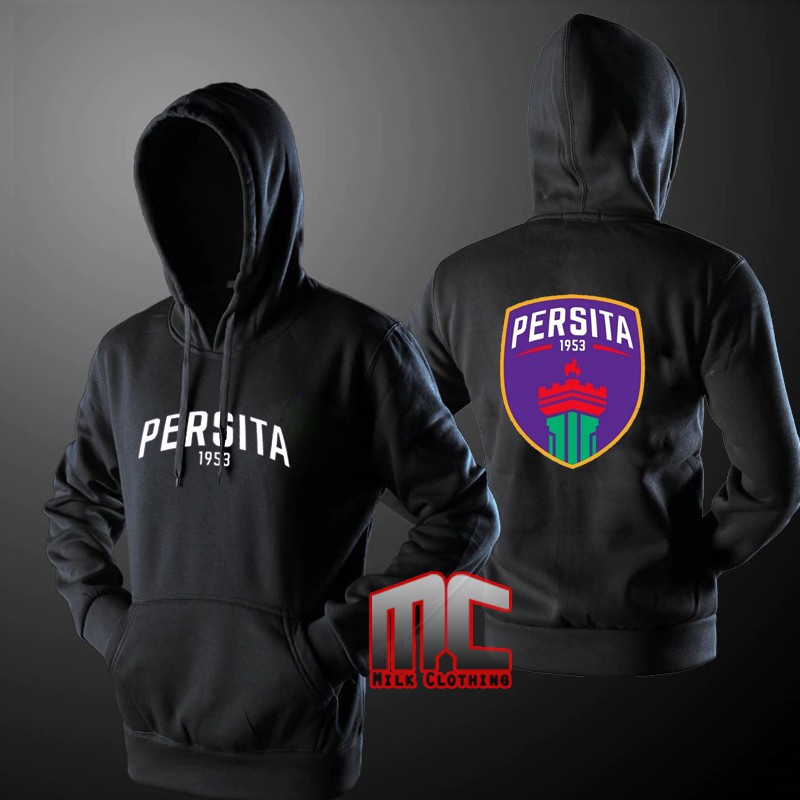 JAKET HOODIE SWEATER  PERSITA TANGERANG LOGO BARU - MILK CLOTHING