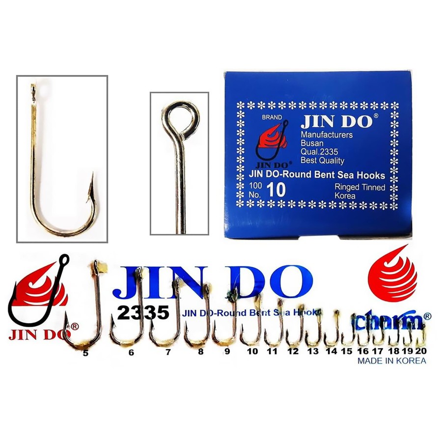 KAIL PANCING JINDO 2335 QTY 100PCS KAIL PANCING NELAYAN TERLARIS KAIL PANCING CHARM JINDO TERLARIS