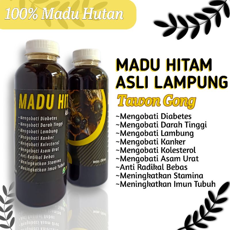 

Madu Hitam Asli Lampung
