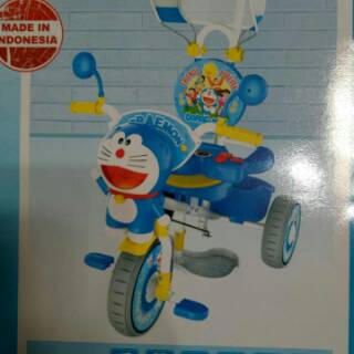  SEPEDA  RODA TIGA ANAK  NAKAMI  DORAEMON PENGAMAN MUSIK 