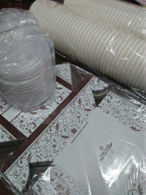 Dus Batik Coklat 12 X 14 Cm ( 100 Pcs )