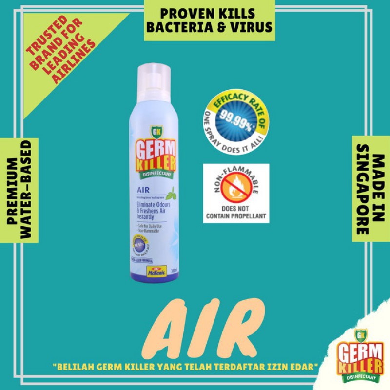 Germ Killer Air Disinfectant Desinfektan Udara - 300 ml