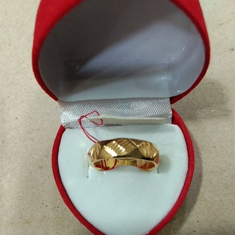 cincin ring kembang 4 gram emas muda