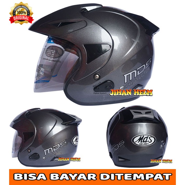 HELM / MDS / HELM MDS / HELM MDS PROTECTOR GREY TERMURAH