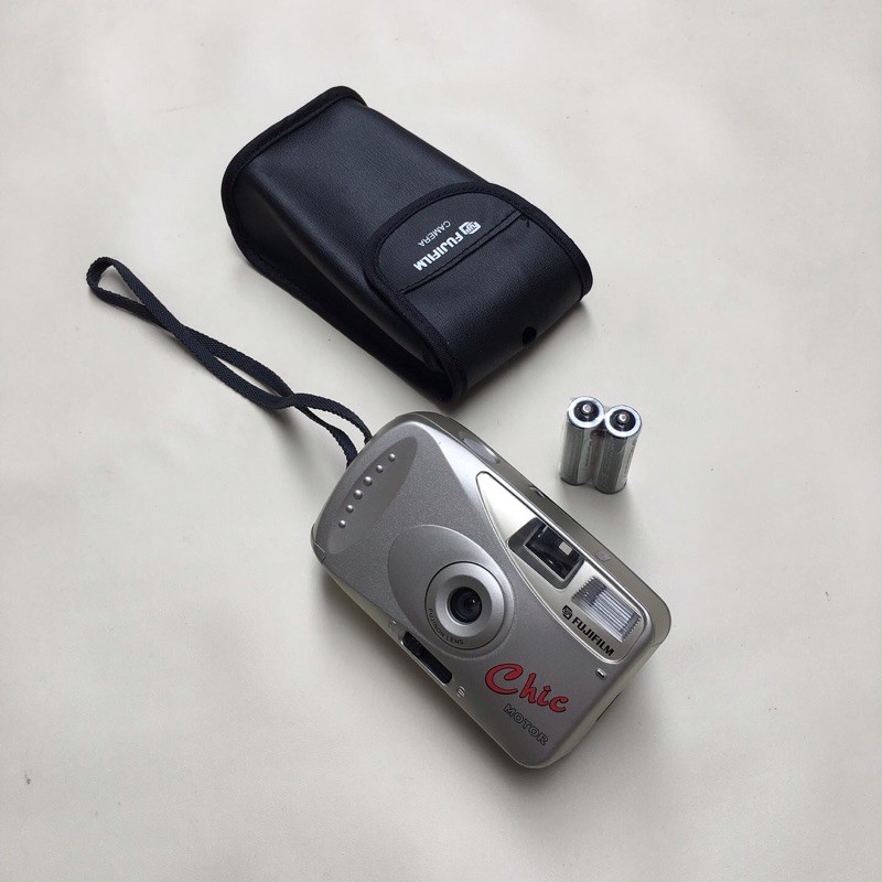 kamera analog fujifilm chic motor