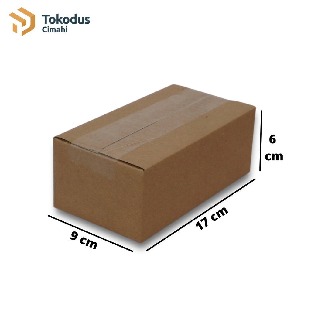

Kardus Box Packing Polos 17 x 9 x 6 Tebal Kokoh (bisa custom) - Tokodus Cimahi