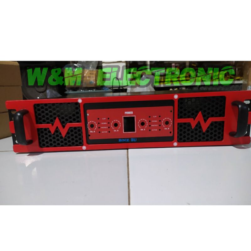 Box Power Amplifier 2U 4Channel Plat Tebal