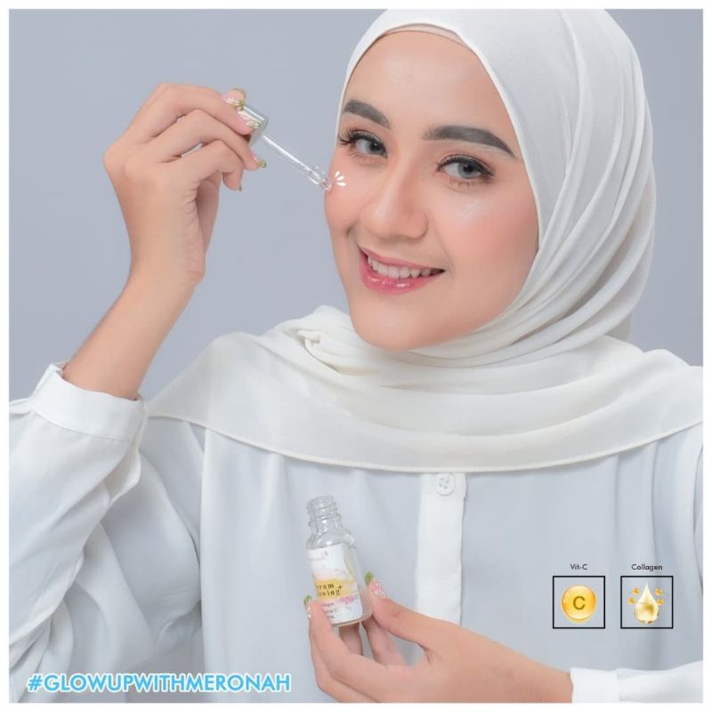 SERUM GLOWING PLUS DAN PLATINUM MERONAH BEAUTYCARE GLOWING MAKSIMAL