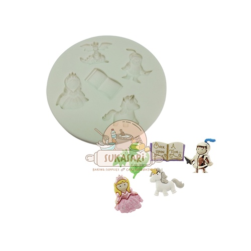 

Silicone mould princess dragon (cetakan putri naga)