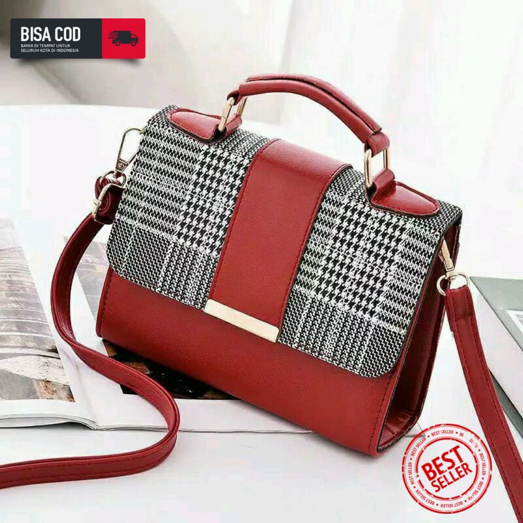 Tas Slempang Wanita Batam Cantik Import Dollyn Cabella Slempang Azella D8799 Fashion | tas wanita