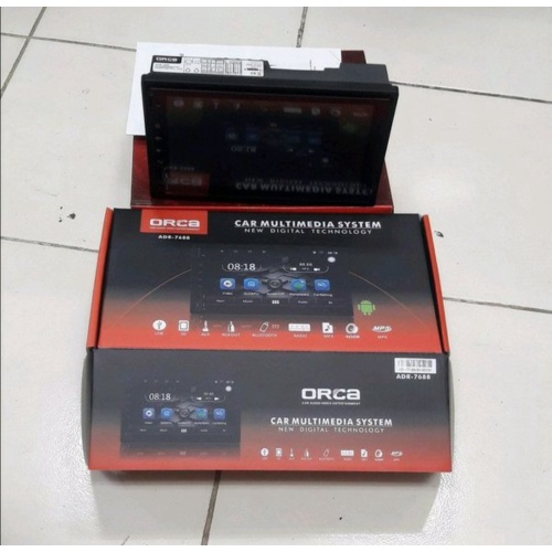 Jual Head Unit Double Din Tape Mobil Audio Orca ADR-7688 Android 7 Inch Murah