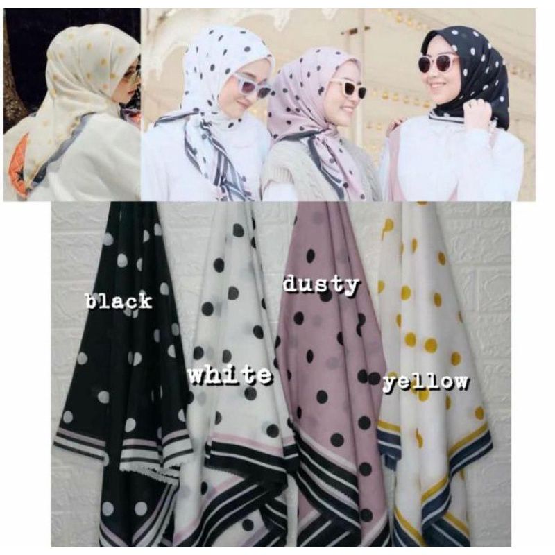 Afrahijab/ Segi Empat Voal Motif 180