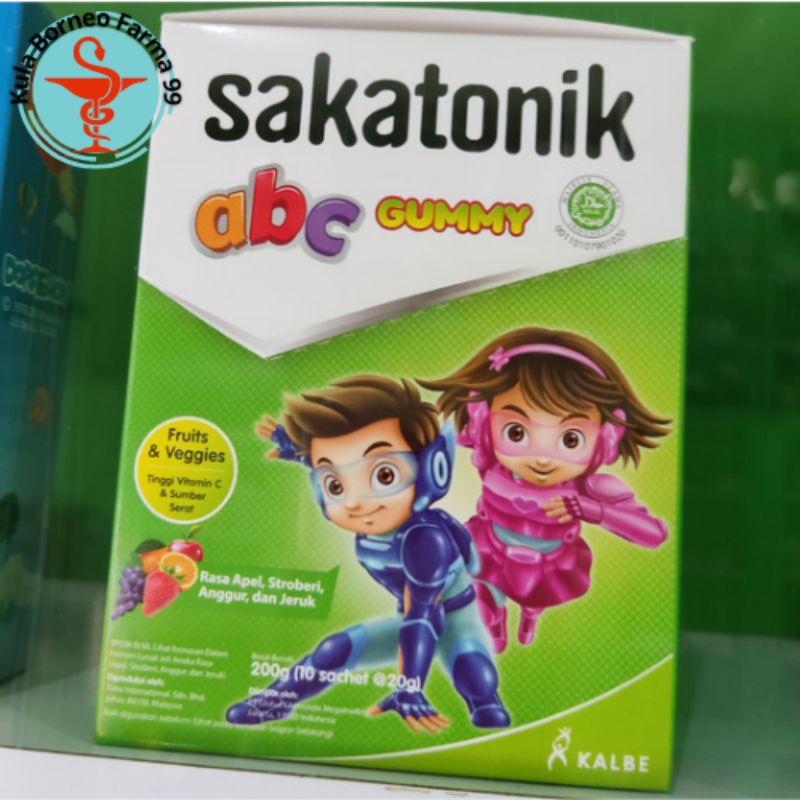 Sakatonik ABC Gummy Fruit &amp; Veggies