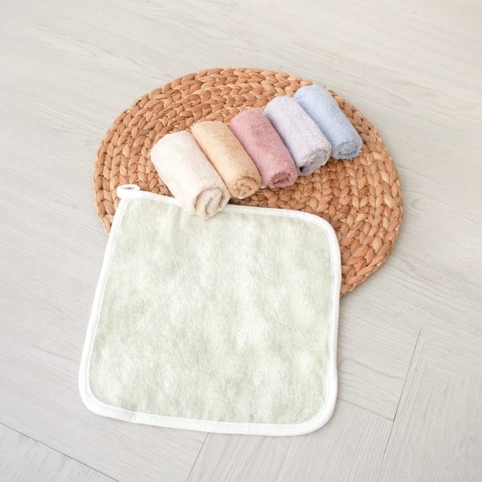 Little Palmerhaus BAMBOO Washcloth // Saputangan Bayi // Washmitt Jari  1 PCS