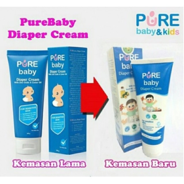 Pure Baby Diaper Cream 100gr WHS
