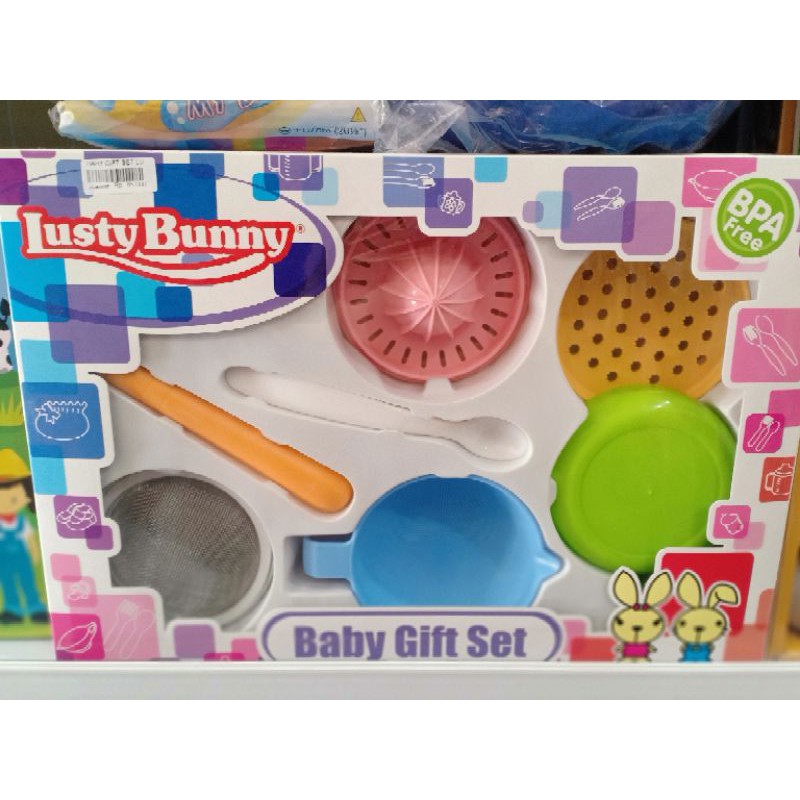 BABY GIFT SET LUSTY BUNNY
