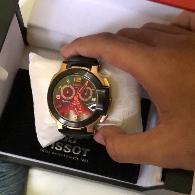 Jam tangan tissot trace original fullset no minus