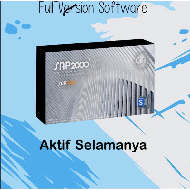 SAP 2000 Full Version PERMANEN