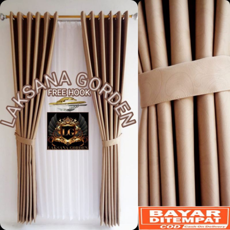 GORDEN BLACKOUT IMPORT GORDEN PINTU GORDEN JENDELA MINIMALIS SIZE 140X200