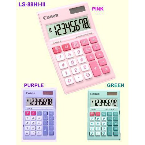 

calculator canon LS-88Hi III