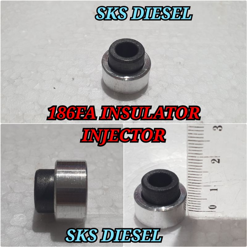 186FA 186 FA Insulator Injector Topi Nozzle Nojel Nozel Genset Silent Solar Kipor Kama Krisbow