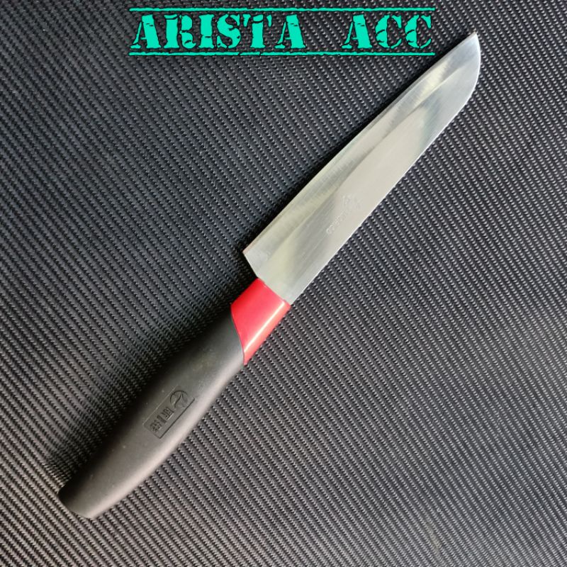 Pisau Dapur MORICO Stainless Steel 12Cm Sangat Tajam Best Handle Quality