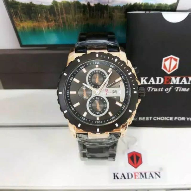 JAM KADEMAN ORIGINAL RANTAI STAINLISS STEEL