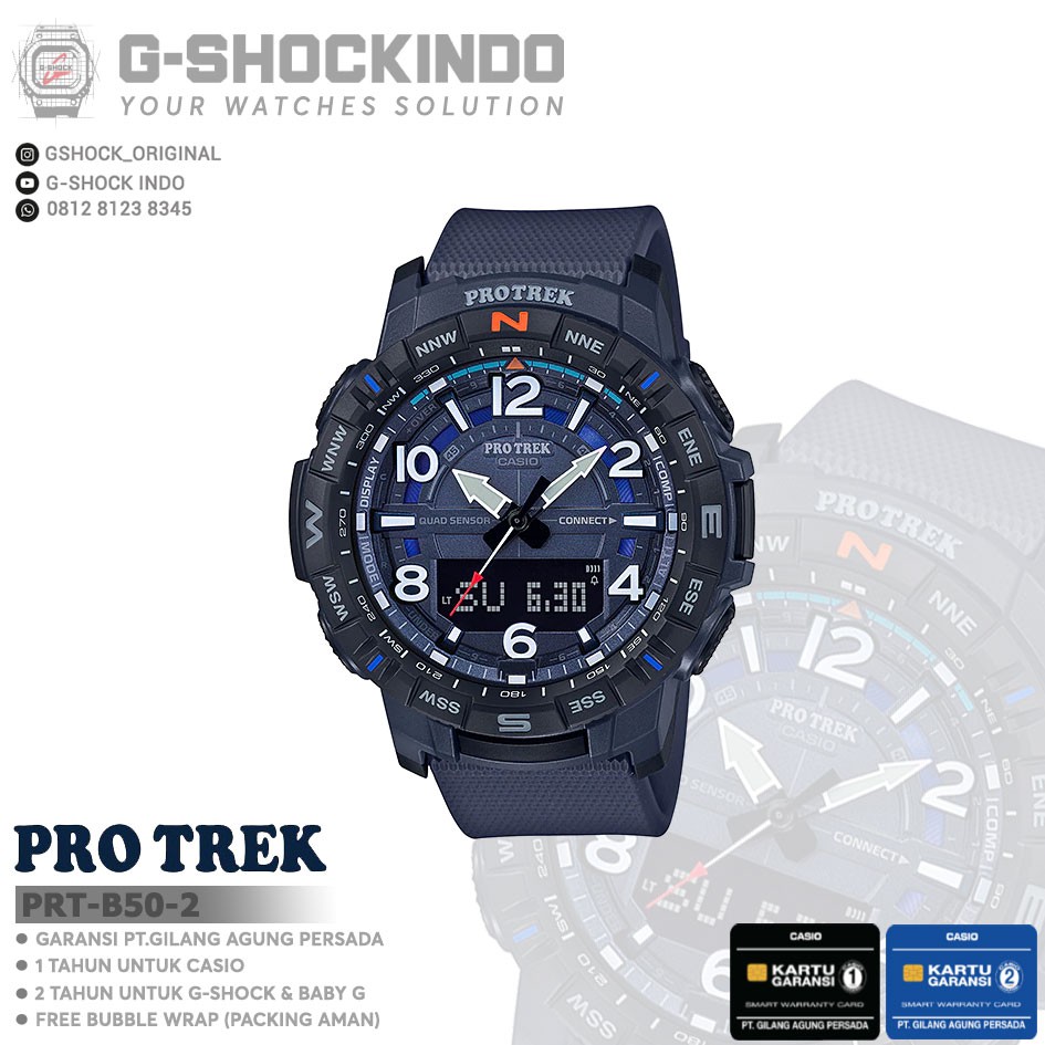 Casio Pro Trek PRT-B50-2 / PRT-B50-2DR Original