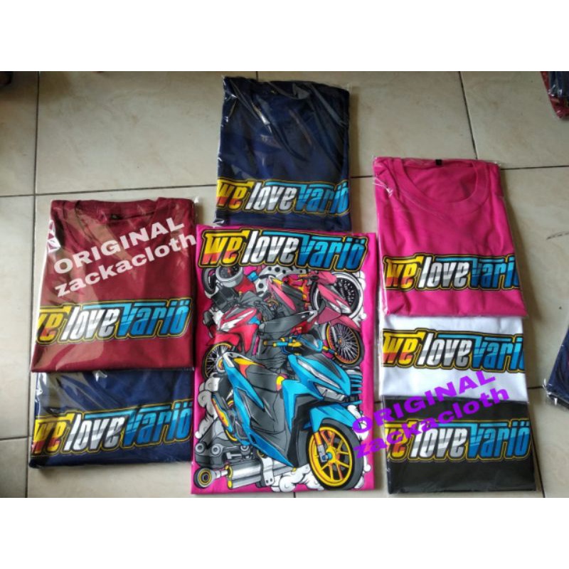 kaos motor vario/kaos vario/kaos vario 125/we love vario/kaos pria distro/kaos vario matic/COD